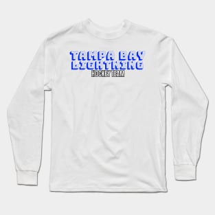 Tampa bay ligjtsning Long Sleeve T-Shirt